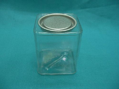 透明ケース（紅茶缶・ｈ８．５ｃｍ）キドワキ製