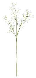 ブライダル用造花（カスミ草スプレイ・ホワイト・花径０．３〜１．２ｃｍ）ＦＬＳ５２７５