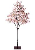 卸販売造花桜（桜ツリースタンド付き全長２１０ｃｍ花径６ｃｍ）FLTR１２５１他商品同送不可