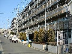 神奈川県横浜市マンション集合住宅塗装洗浄足場工事