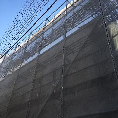 神奈川県大和市塗装用足場改修工事