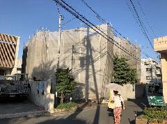 神奈川県大和市一般住宅塗装足場工事