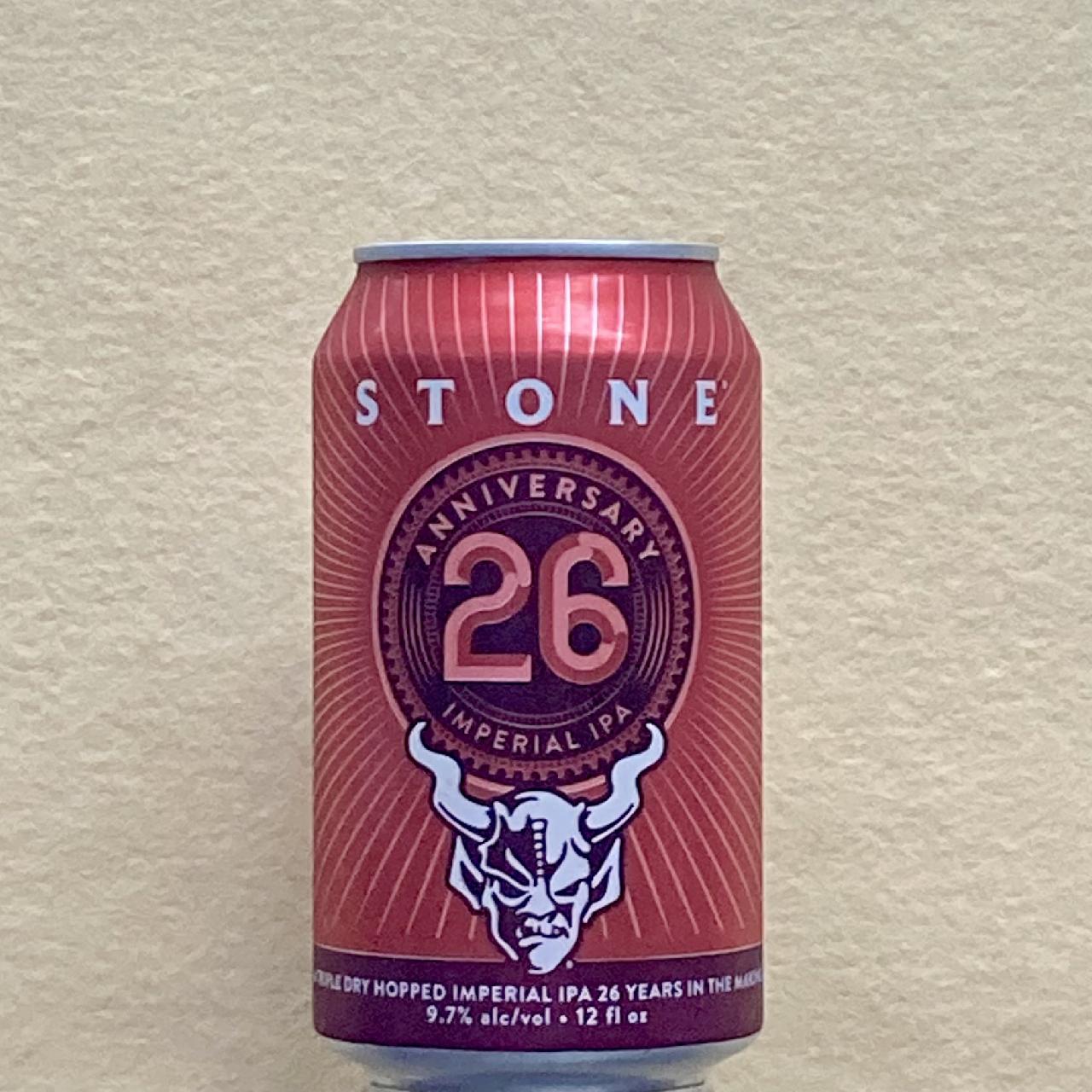 Stone 26th Anniversary Imperial IPA 355
