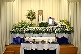 堺市立斎場・小式場で心のこもったお葬式（実例）