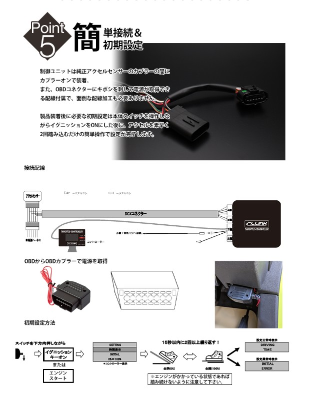 ジムニーJB64 CLLINK スロコン