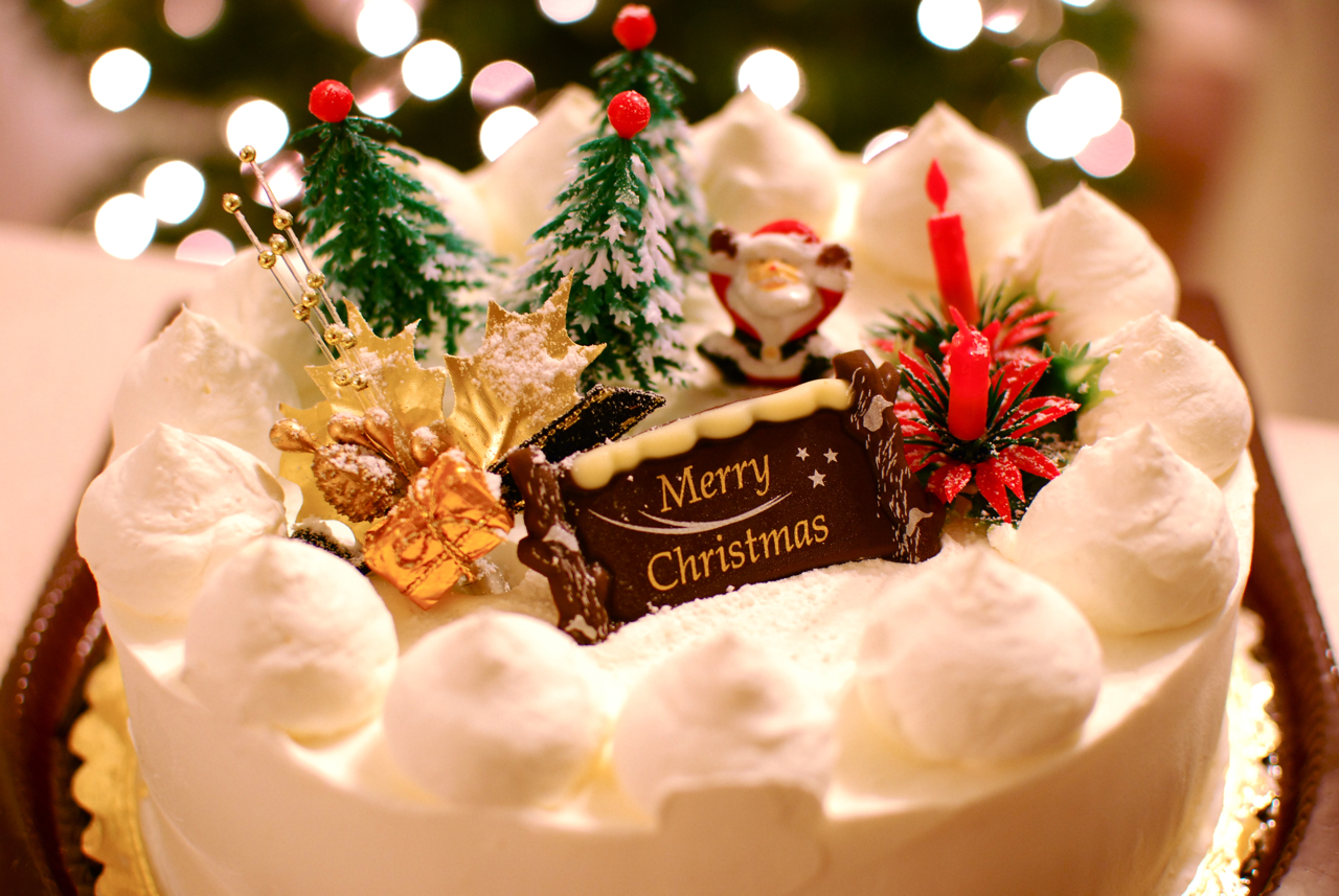 クリスマス お誕生日ケーキ 御菓子司 かつら屋