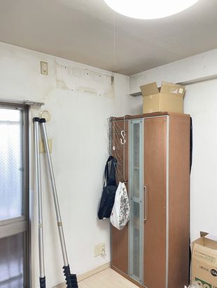 壁紙クロス 汚れや傷多くフローリング補修と同時施工-大阪市住之江区