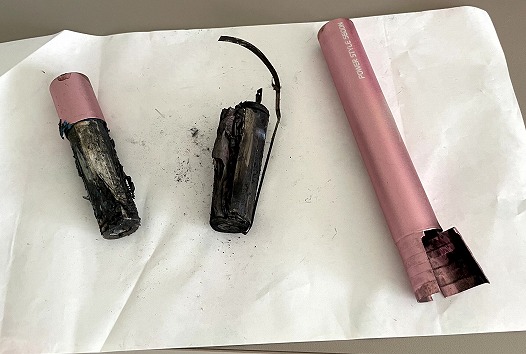 s-mobile battery explosion osaka@gbv摜