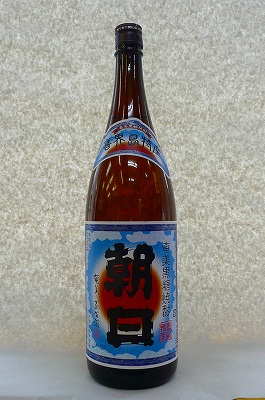 朝日　黒糖焼酎　30度　1.8L瓶