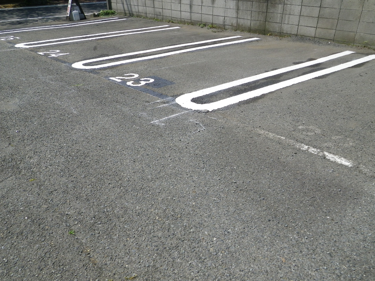 駐車場ラインのリニューアル ：神奈川 横浜市の駐車場舗装工事Pro