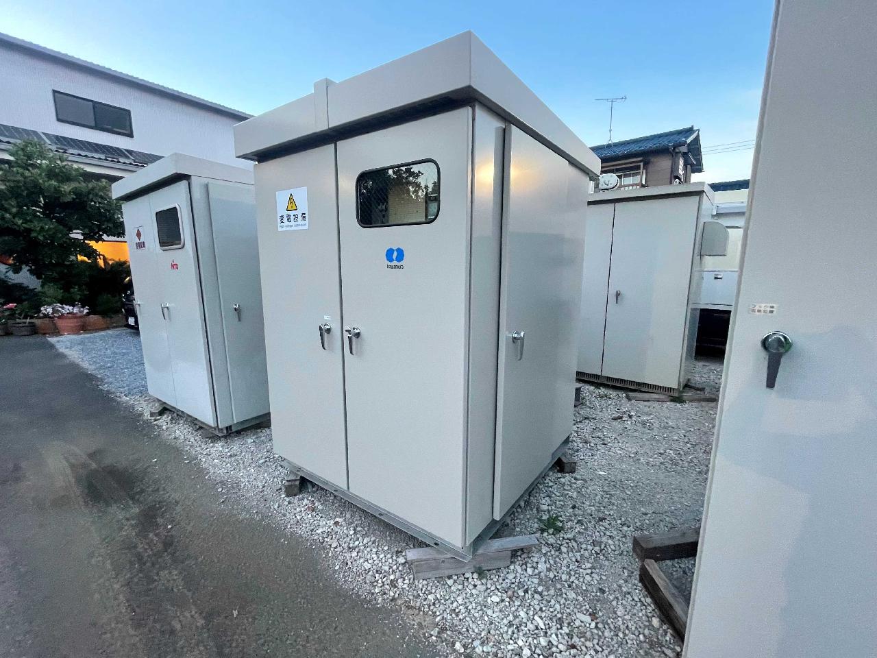 中古キュービクル　1P50KVA/3P75KVA　2020年製