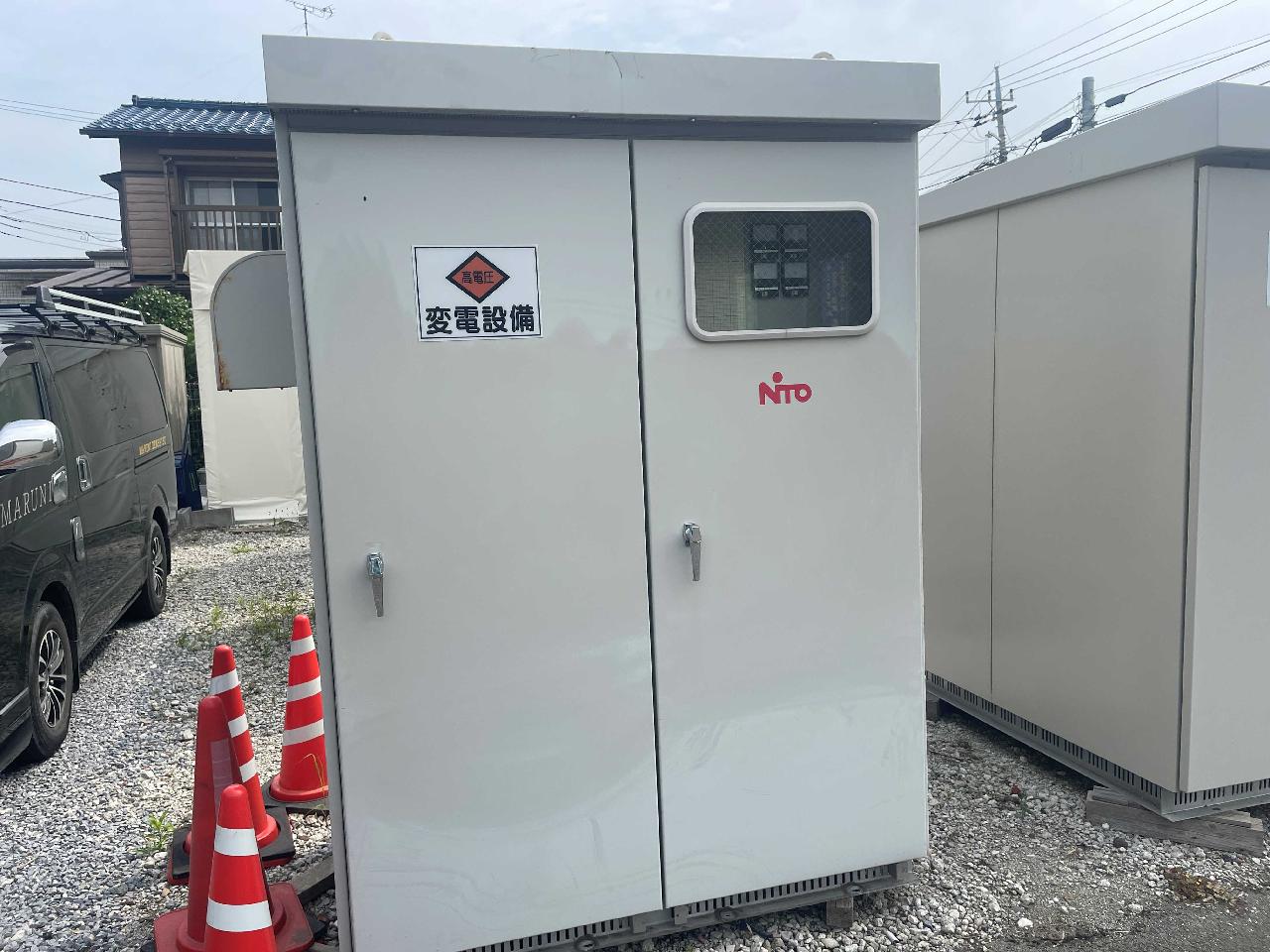 中古キュービクル　1P30KVA/3P50KVA　2015年製