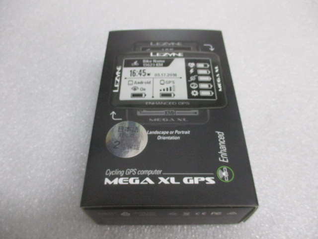 LEZYN MEGA XL Cycling GPS Computer/쥶󡡥ᥬأ̡󥰡ǣУӡԥ塼ò桪¨Ǽ߸ˤꡪ