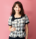 "NEW"en joie(アンジョア)オーバーブラウス26660-7（ﾍﾞｰｼﾞｭ）送料無料