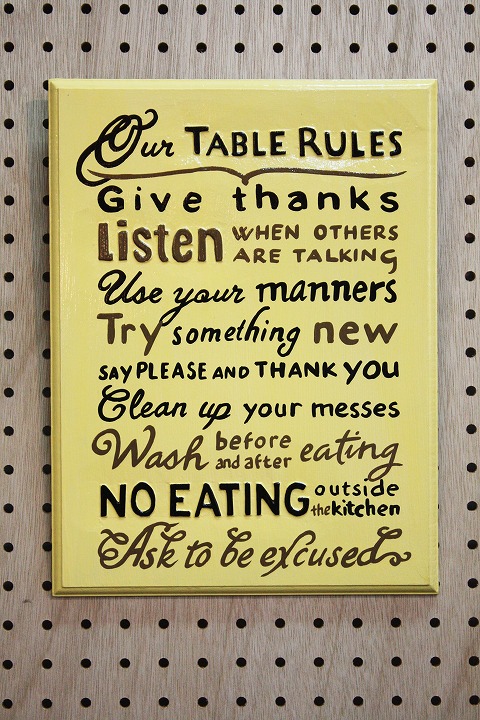 Rules Table A