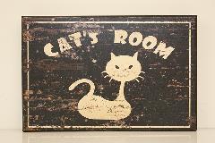 ウッドボード　cat's room