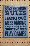 Rules Bedroom A