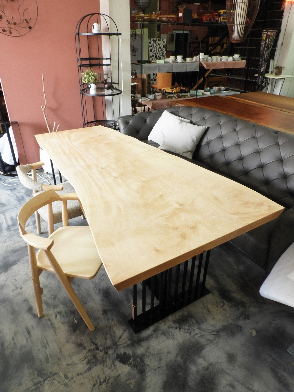 一枚板天板 (栃・トチ)