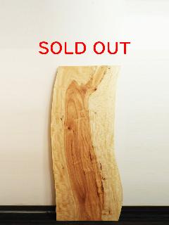 一枚板天板 (栃・トチ) T91316U ※木ウラ