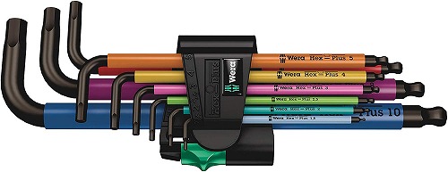 Wera@950/9Hex-Plus Multicolour1 073593