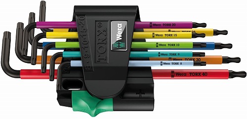 Wera967/9TX BO Multicolor  073599