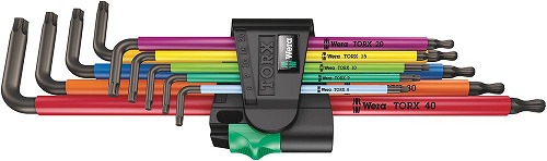 Wera@967/9 TX XL Multicolor  024480