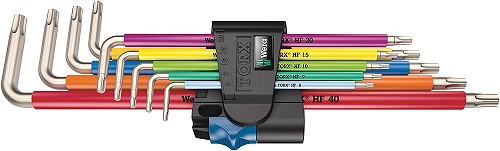 Wera　3967/9 TX SXL Multicolour HF Stainless 1  022689