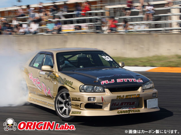 ORIGIN R34 スカイライン全年式 Type2 カーボン ボンネット ｜ドリフト