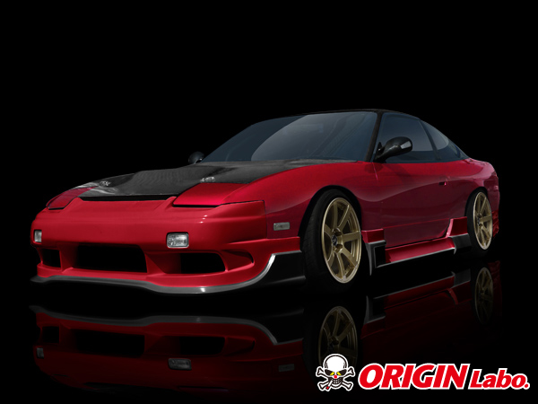 ORIGIN S13 シルビア全年式 レーシングライン サイドステップ左右