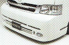Front Bumper Spoiler[ネット付]（HIACE 200Type1/2型EX-Style1 ワイド）