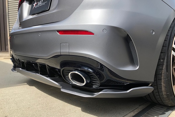 A-Class W177 star design factory社製 Rear diffuser under panel