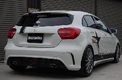 A-Class W176p s.d.f star design factoryА Painted Rear diffuser 