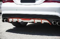 CLA C117p s.d.f star design factoryА Painted Rear diffuser