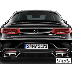 Mercedes-Benz@AMG@R/Diffuser+Muffler End S65