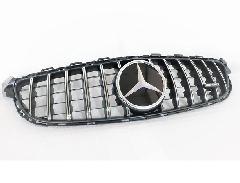 AMG C63 Panamericana grille{AMG Emblem 