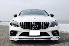 C-Class W/S/C205 s.d.f star design factoryА FRP Gelcoat Front lip spoiler