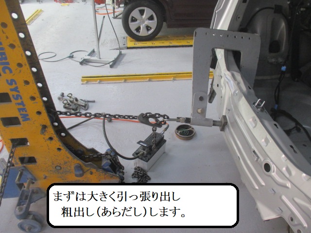 スズキ ソリオの板金塗装修理事例の紹介です。｜｜京都 御池自動車
