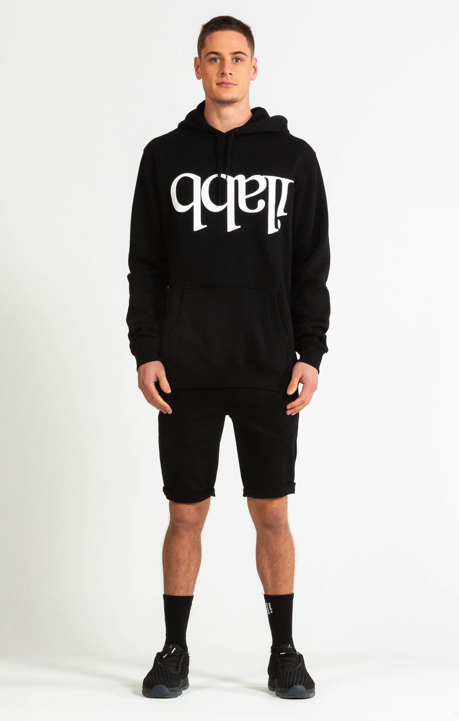 Capsize Fleece Hood - Blackѡ