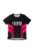 Don Race Tee Womens - Black/Pink饤ɥ
