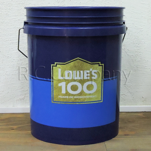 プラスチックバケツ LOWE'S 100th anniversary