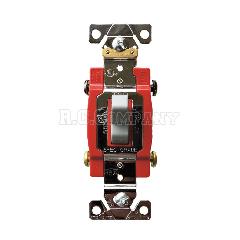 4路スイッチ レッド Eaton アメリカ製スイッチ コンセント 輸入ドア ドアノブ その他輸入品 R C Company