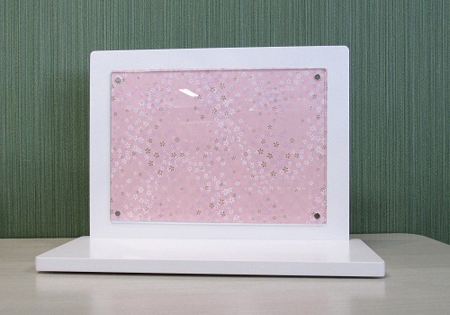 手元供養壇 アクリルパネル飾り台 和紙付 ホワイト 仏壇仏具のことなら 大阪のおぶつだんの志喜屋