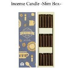 COFFEE TIME CANDLE CO-12 Incense Candle ｽﾘﾑﾎﾞｯｸｽ30本