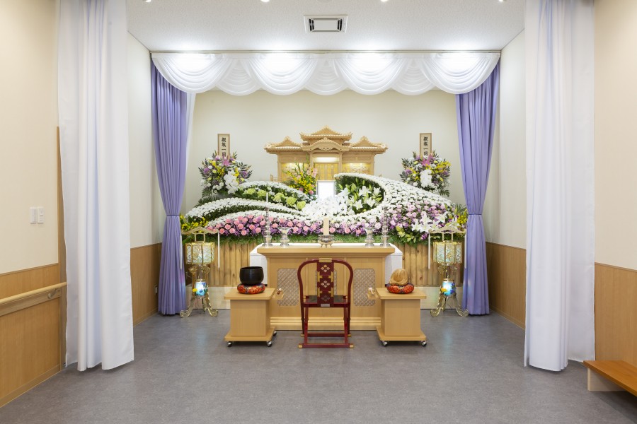 一般葬プラン祭壇