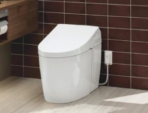 タンクレスタイプのトイレ