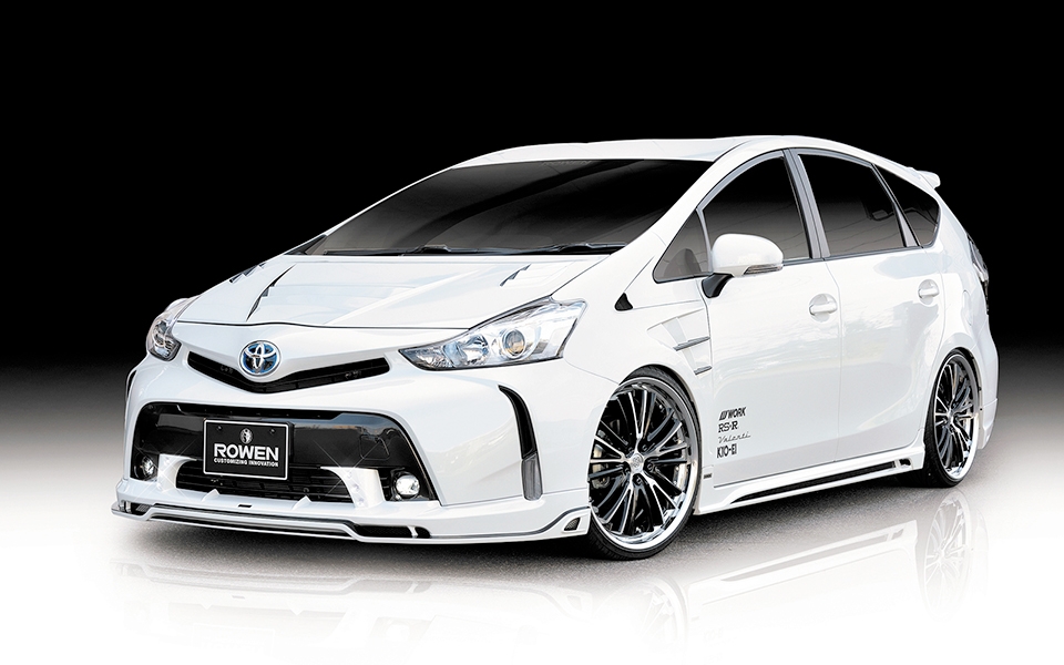 商品一覧 40プリウスα 後期 ROWEN 新車コンプリートカー販売