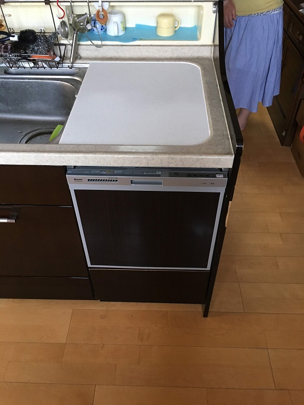 キッチン　台所　トップオープン　食洗機　交換　リフォーム
