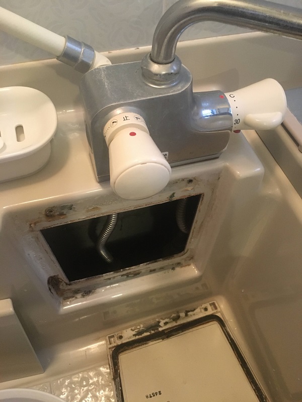 浴室　バスルーム　水栓　交換　リフォーム