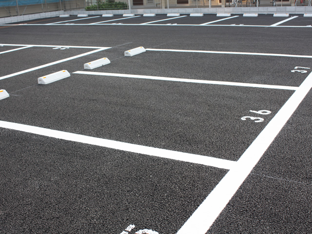 駐車場ライン表示 東京 八王子の横溝造園